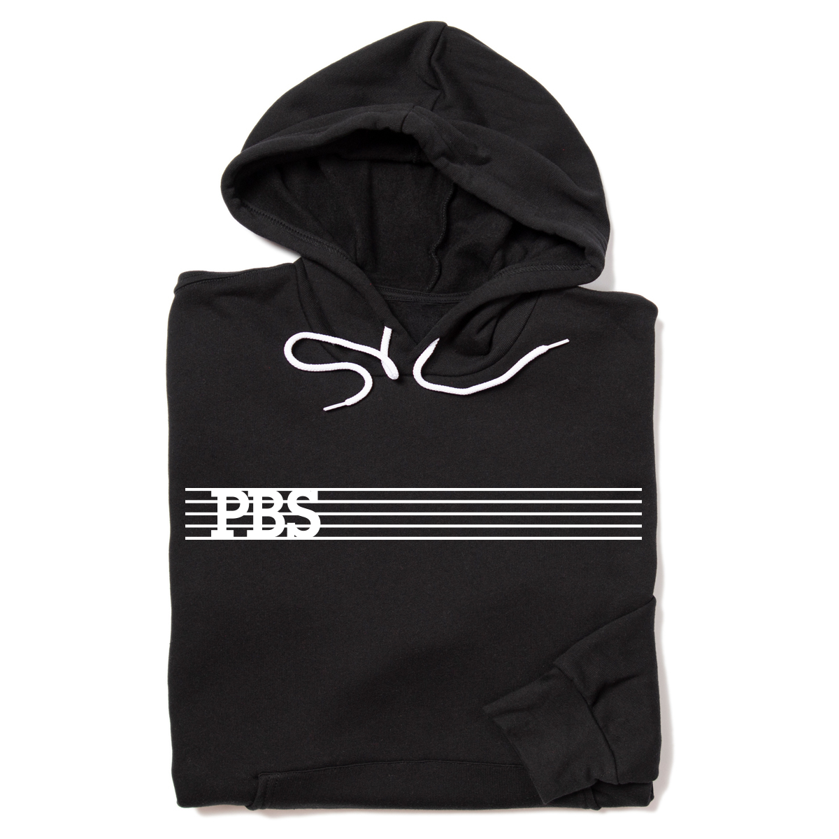 PBS Stripes Logo Hooded Sweatshirt