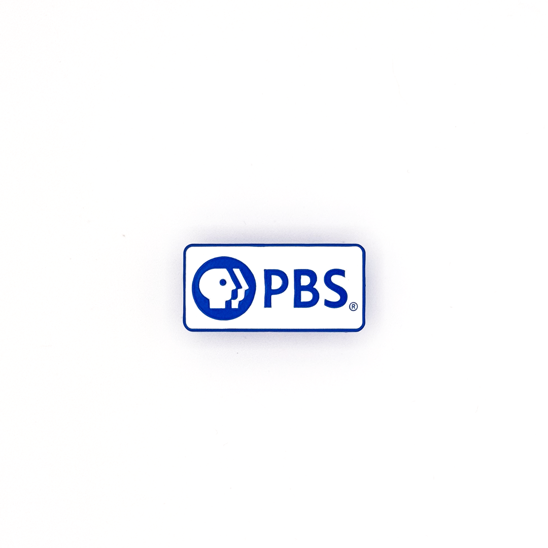 PBS Logo Enamel Pin