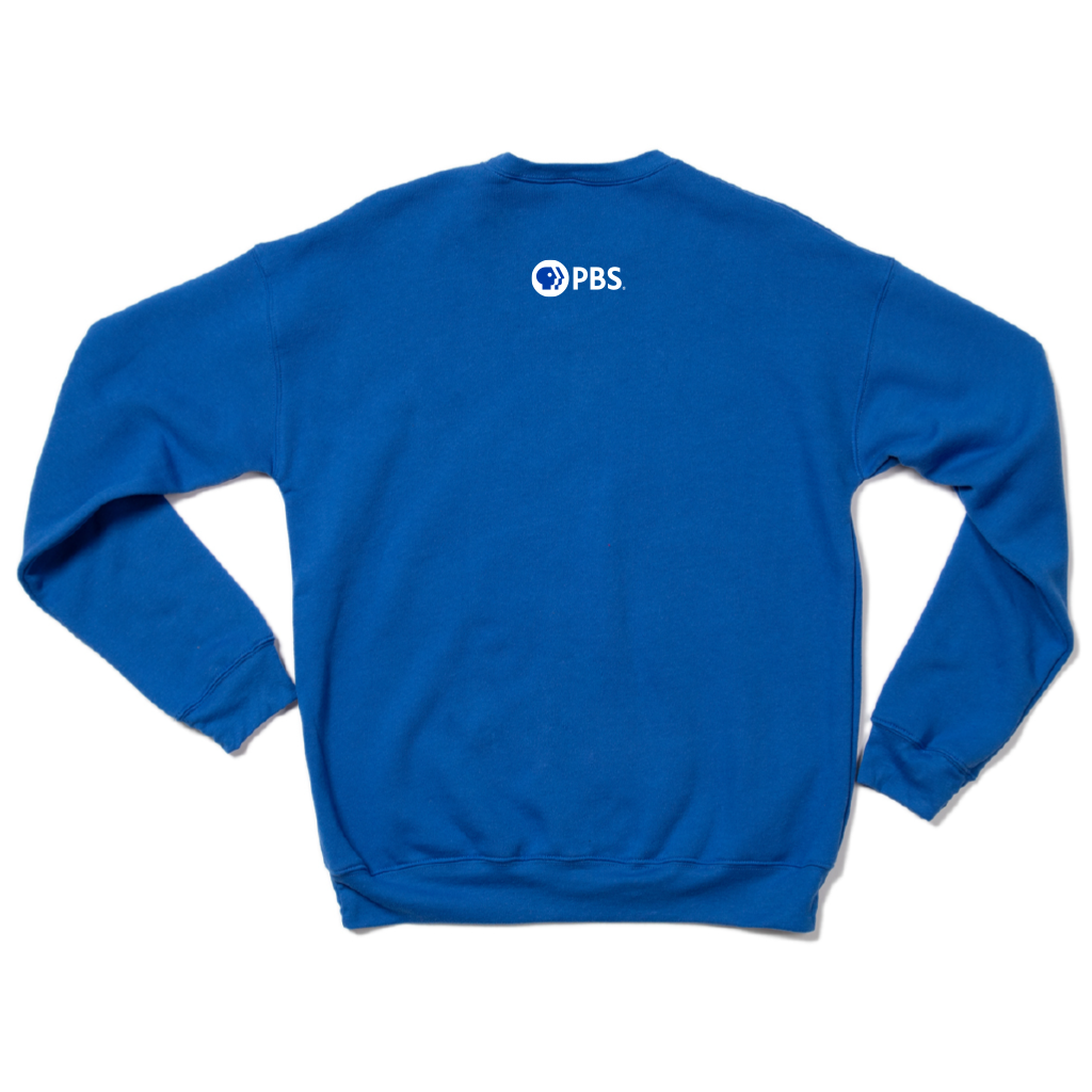 Public Media Forever Heart Text Crewneck Sweatshirt