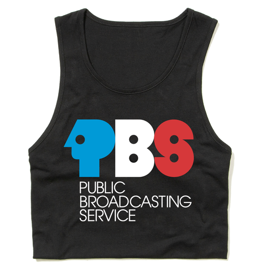 PBS 1970s USA Logo Tank Top