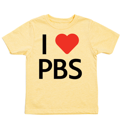 I Heart PBS Youth Shirt