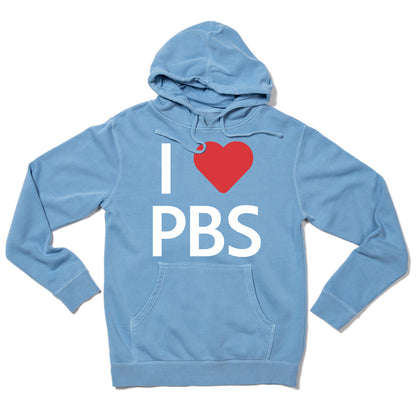 PBS I Heart PBS Hooded Sweatshirt