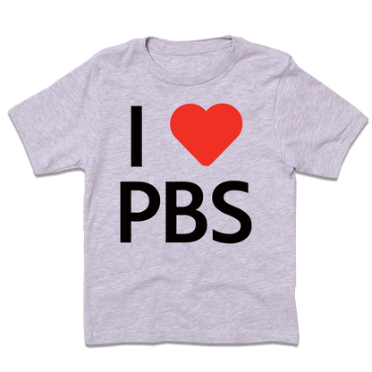 I Heart PBS Youth Shirt
