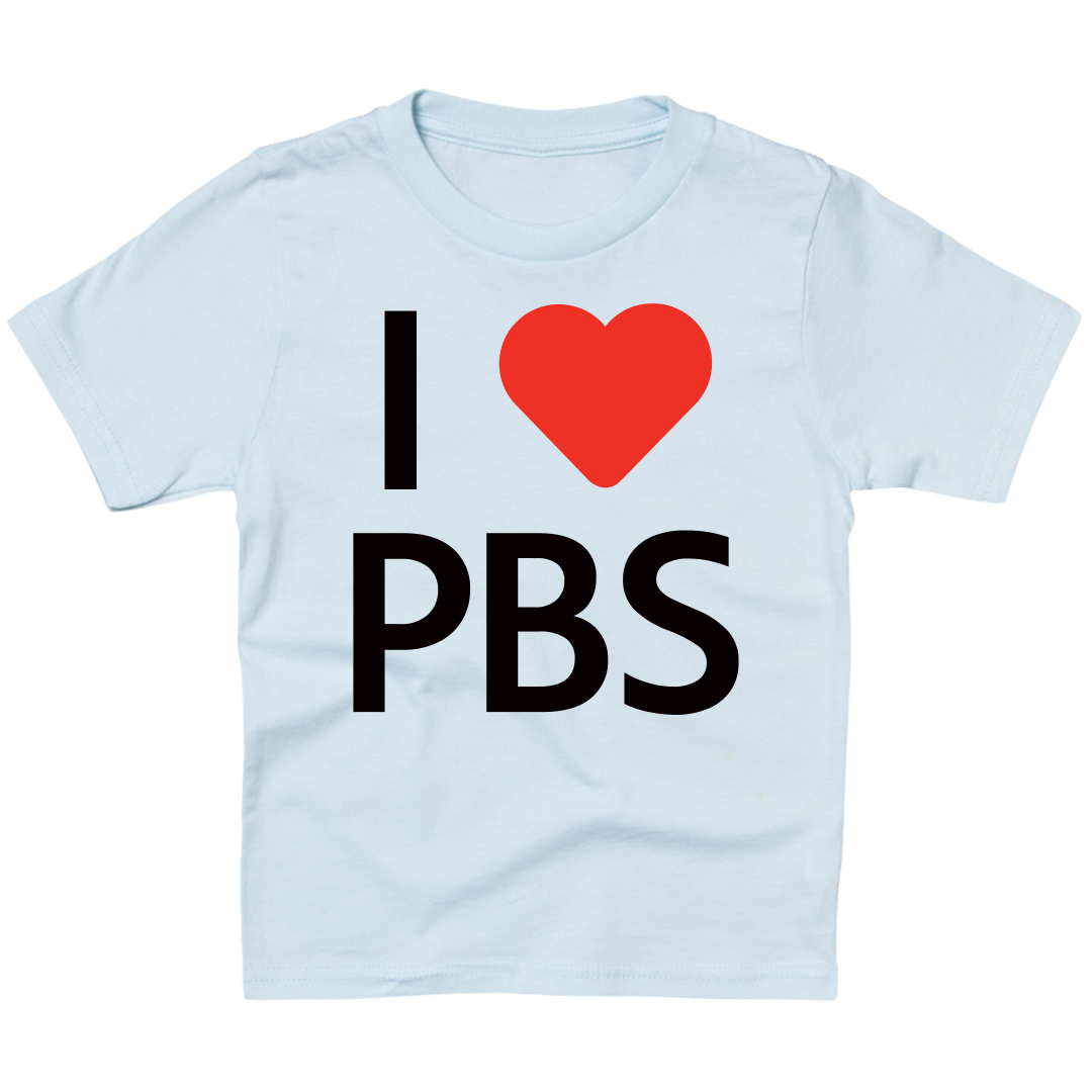 I Heart PBS Youth Shirt