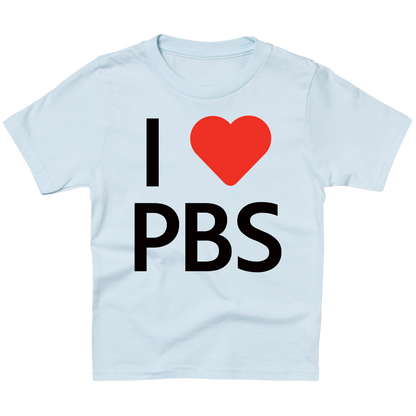 I Heart PBS Youth Shirt
