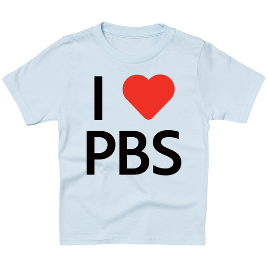 I Heart PBS Youth Shirt