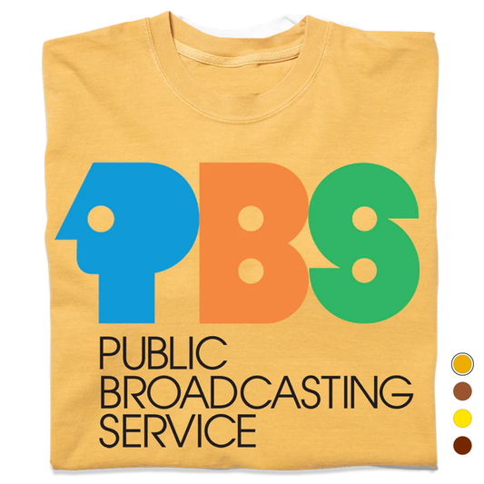 PBS 1970s Logo Shirt