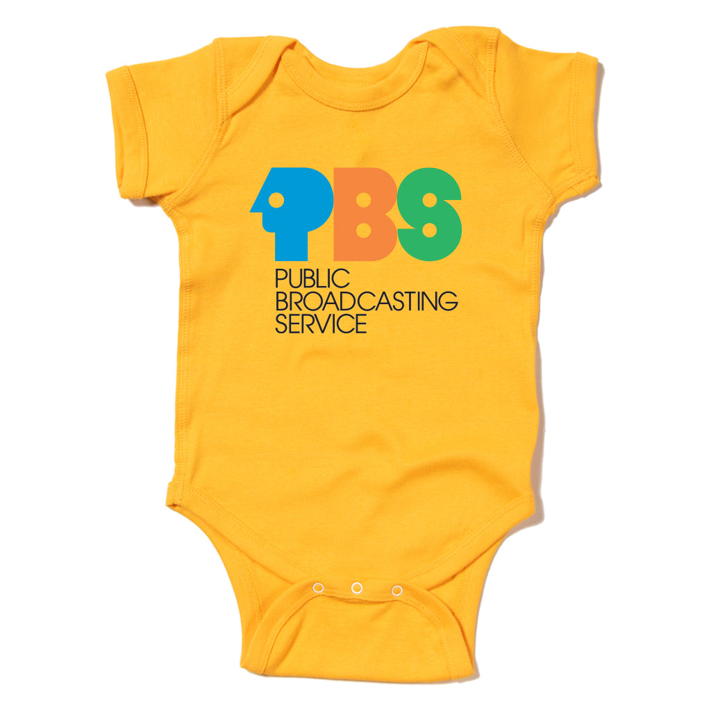 PBS 1970s Logo Onesie