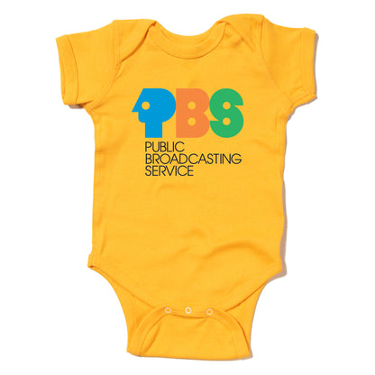 PBS 1970s Logo Onesie