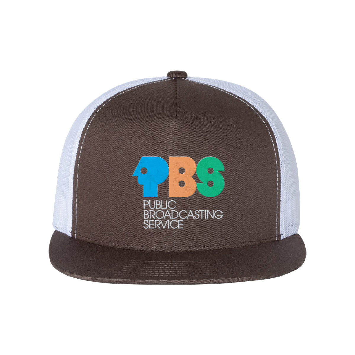 PBS 1970s Full Color Logo Trucker Hat