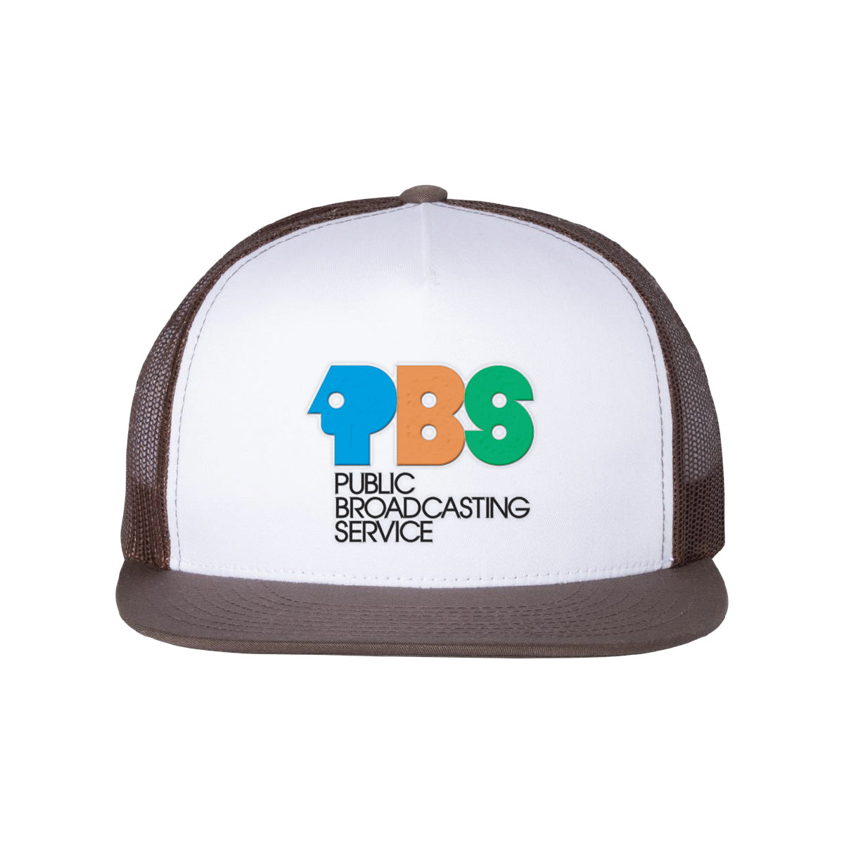 PBS 1970s Full Color Logo Trucker Hat