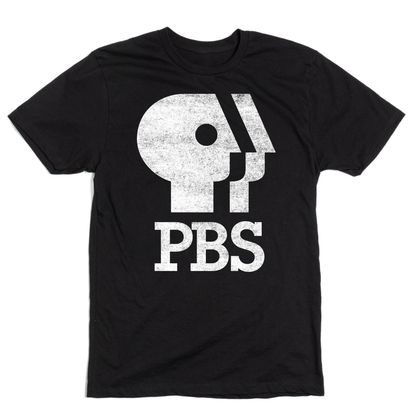 PBS 1980s Distressed Logo Shirt