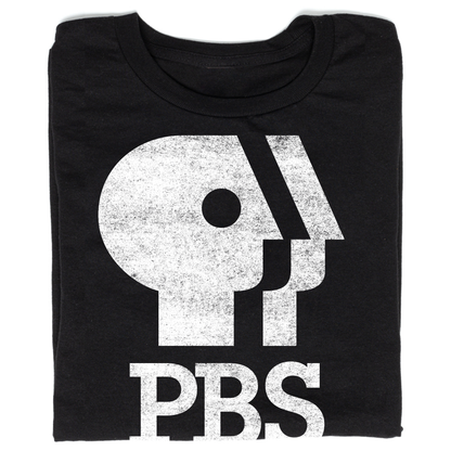 PBS 1980s Distressed Logo Shirt