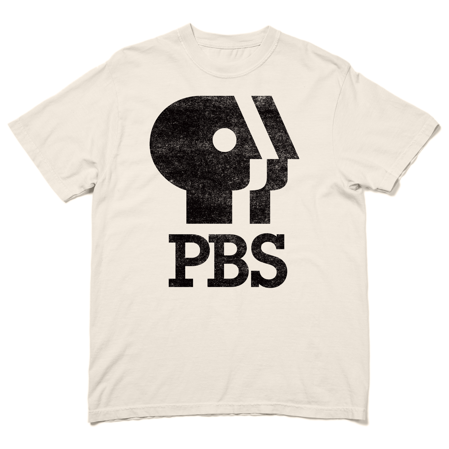 PBS 1980s Distressed Logo Shirt