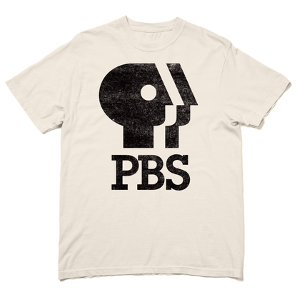 PBS 1980s Distressed Logo Shirt