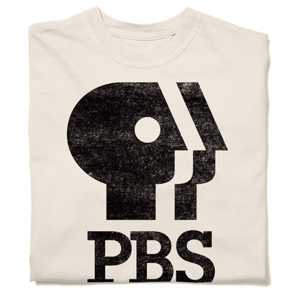 PBS 1980s Distressed Logo Shirt