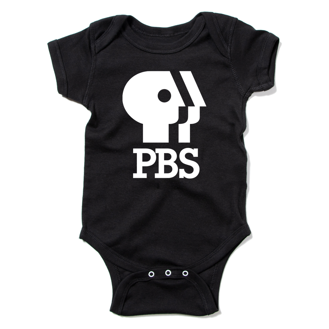 PBS 1980s Logo Onesie