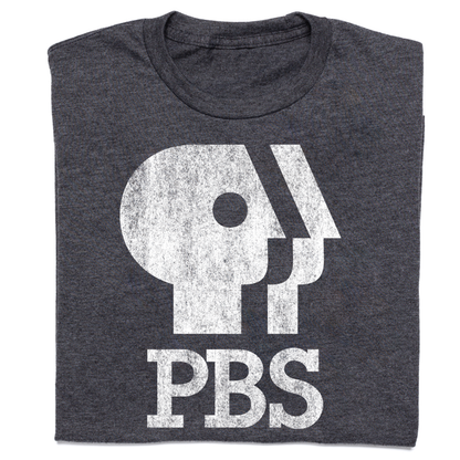 PBS 1980s Distressed Logo Shirt