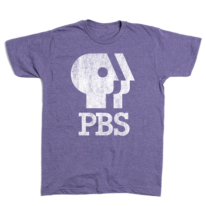 PBS 1980s Distressed Logo Shirt