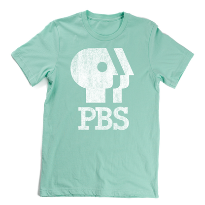 PBS 1980s Distressed Logo Shirt