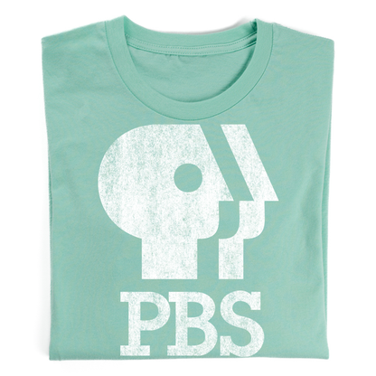 PBS 1980s Distressed Logo Shirt