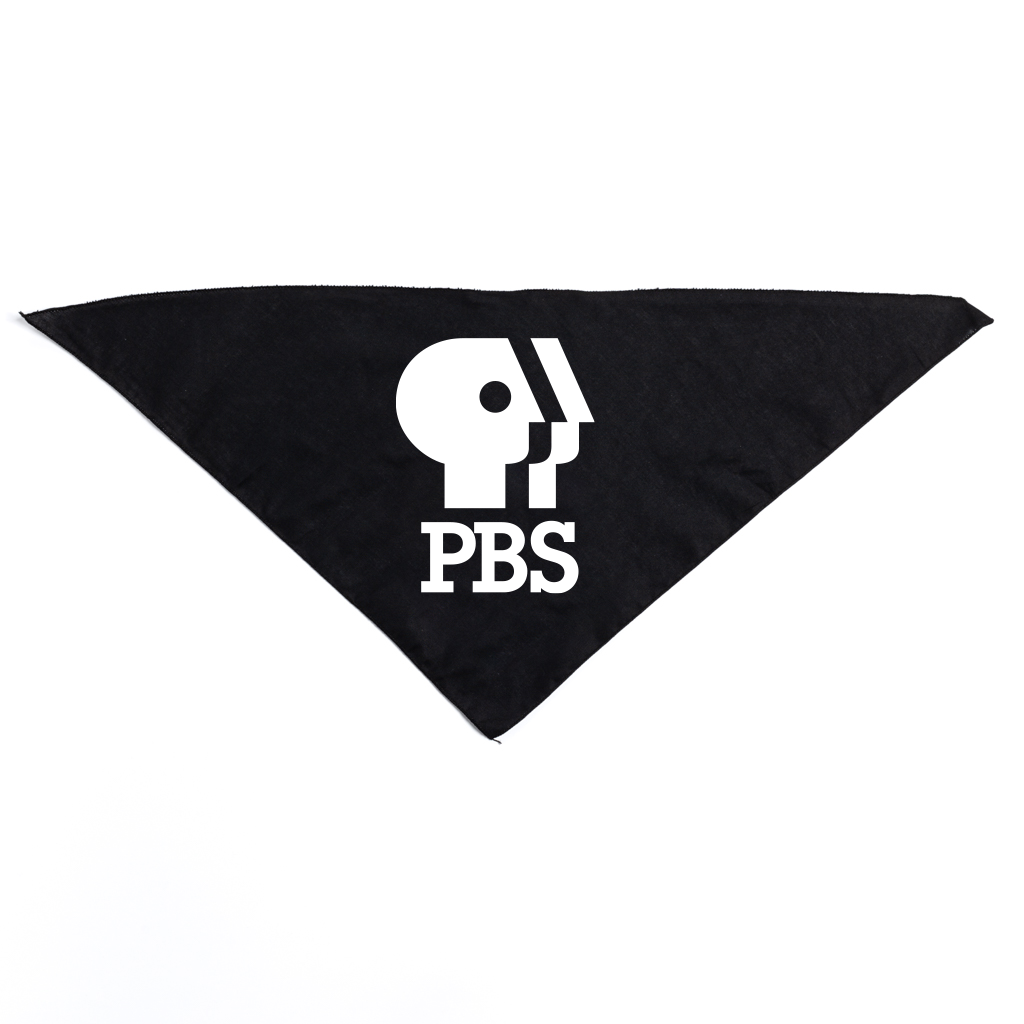 PBS 1980s Logo Dog Bandana