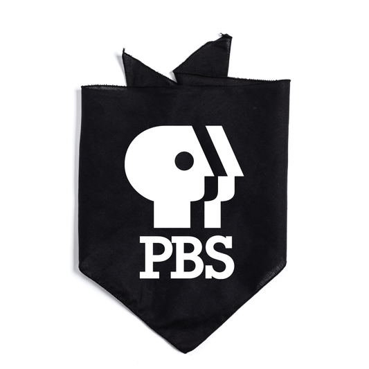 PBS 1980s Logo Dog Bandana