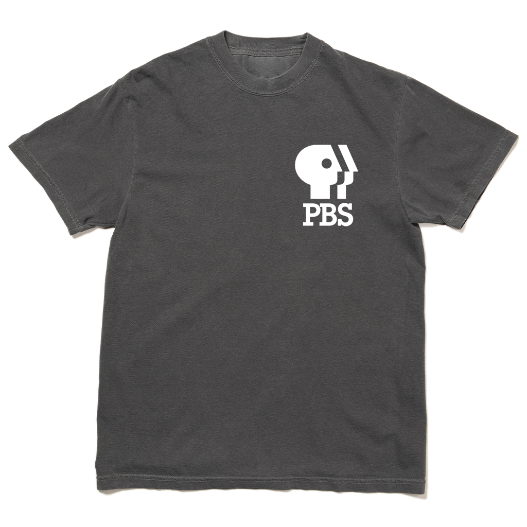 PBS 1980s Logo Chest Print Shirt
