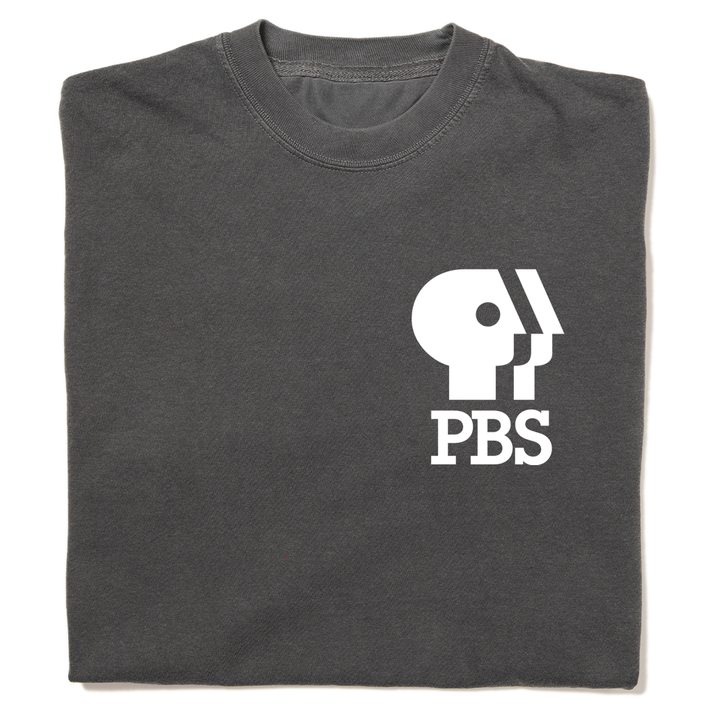 PBS 1980s Logo Chest Print Shirt