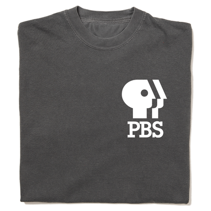 PBS 1980s Logo Chest Print Shirt