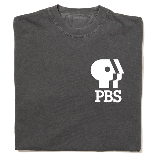 PBS 1980s Logo Chest Print Shirt
