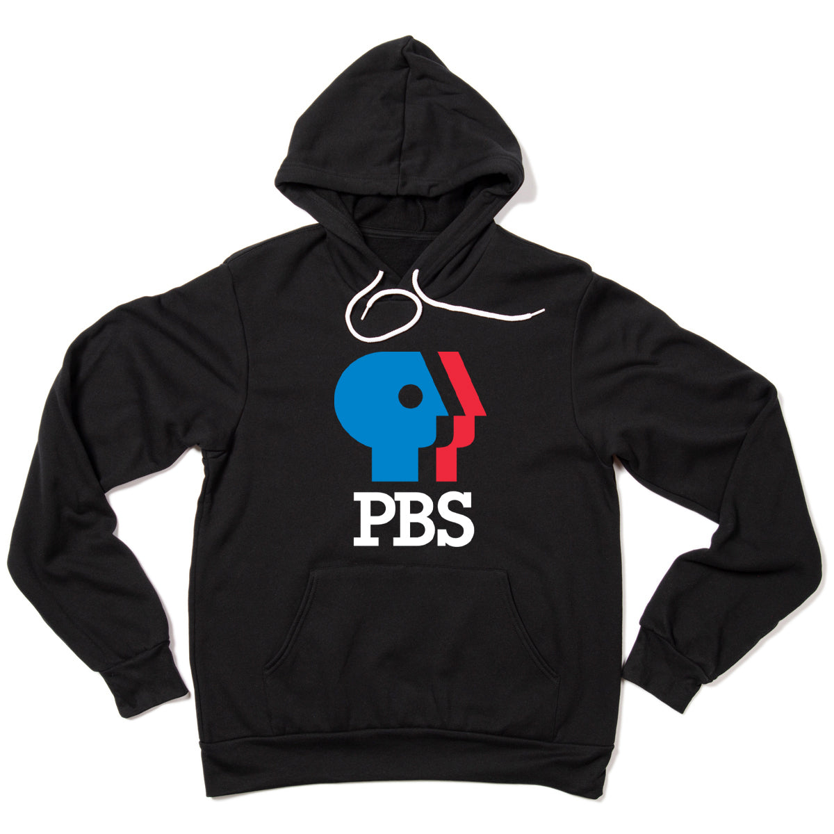 PBS 1980s Multi Color Logo Hooded Sweatshirt