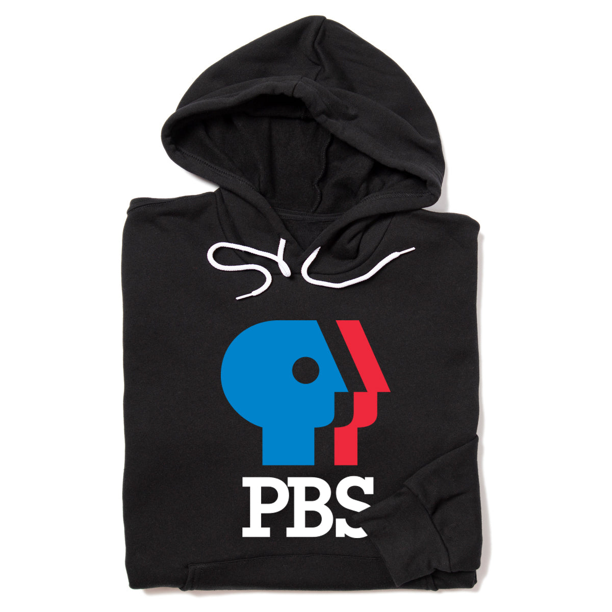 PBS 1980s Multi Color Logo Hooded Sweatshirt
