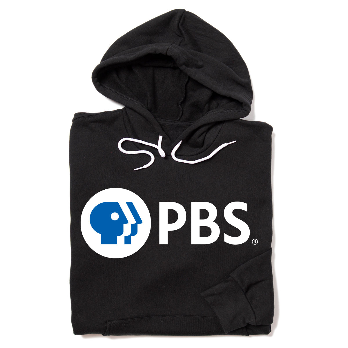 PBS White Logo Hooded Sweatshirt