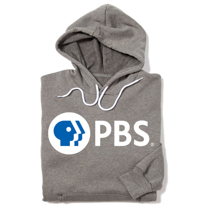 PBS White Logo Hooded Sweatshirt