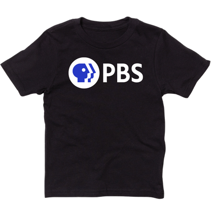PBS White Logo Youth Shirt