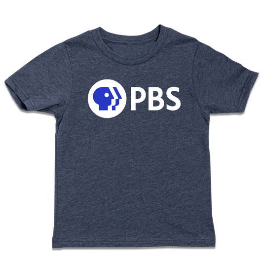 PBS White Logo Youth Shirt