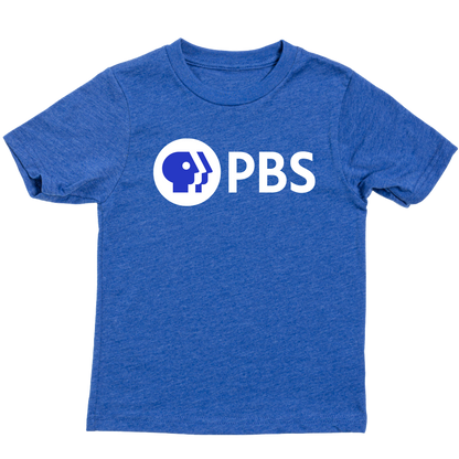 PBS White Logo Youth Shirt