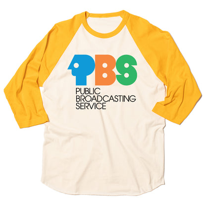 PBS 1970s Logo Raglan Shirt