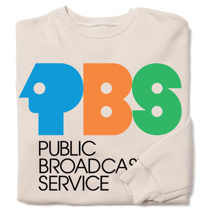 PBS 1970s Logo Crewneck Sweatshirt