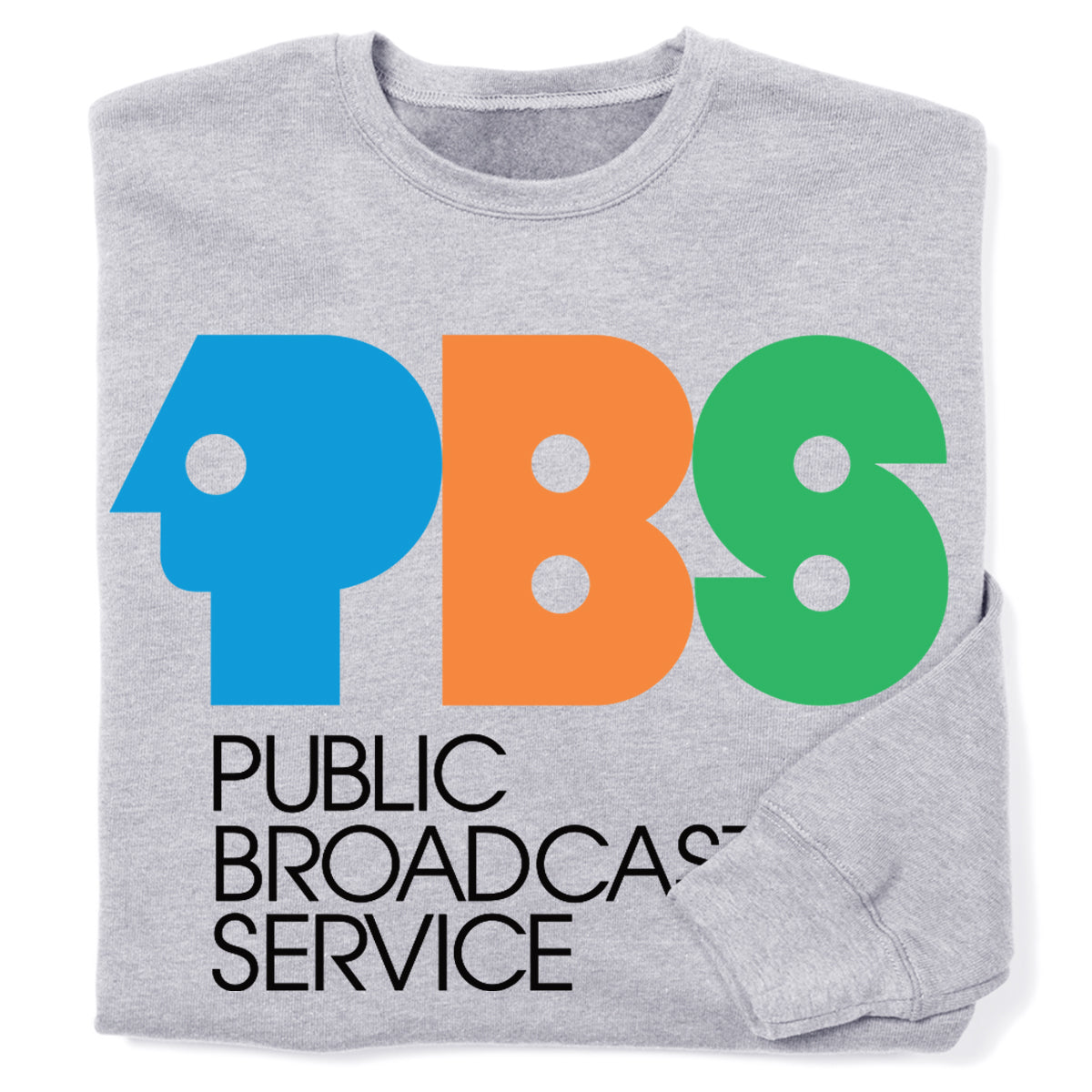 PBS 1970s Logo Crewneck Sweatshirt