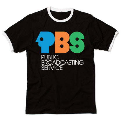 PBS 1970s Logo Ringer Shirt