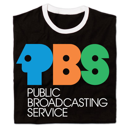 PBS 1970s Logo Ringer Shirt