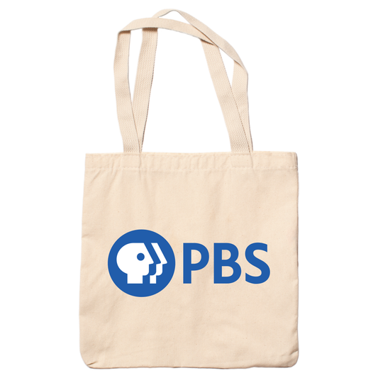 PBS Blue Logo Tote Bag