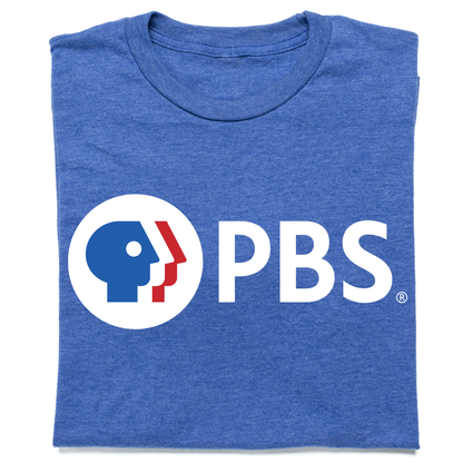 PBS Red White and Blue Logo Shirt