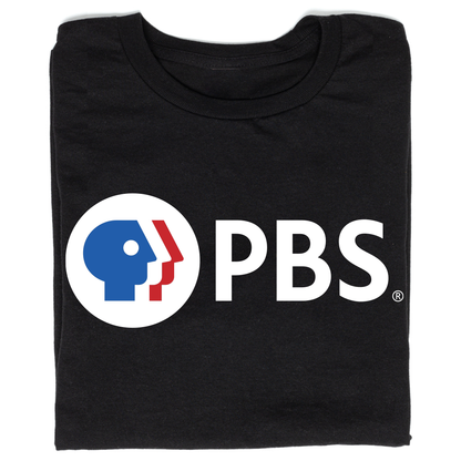 PBS Red White and Blue Logo Shirt