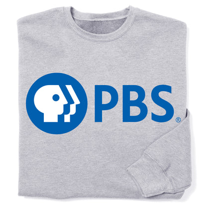 PBS Blue Logo Crewneck Sweatshirt