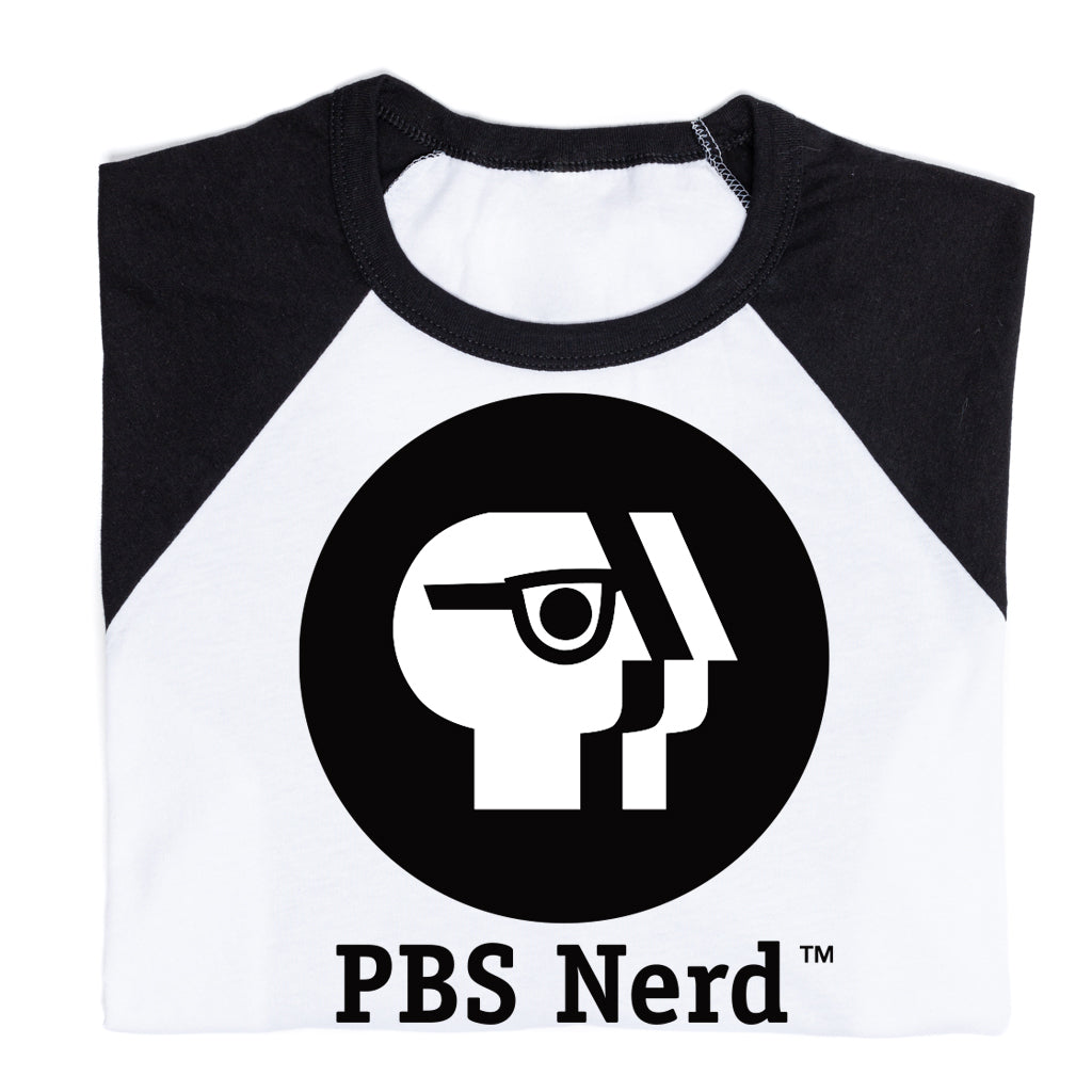PBS Nerd Logo Raglan Shirt