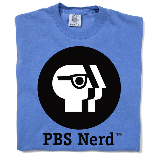 PBS Nerd Logo Garment-Dyed Shirt