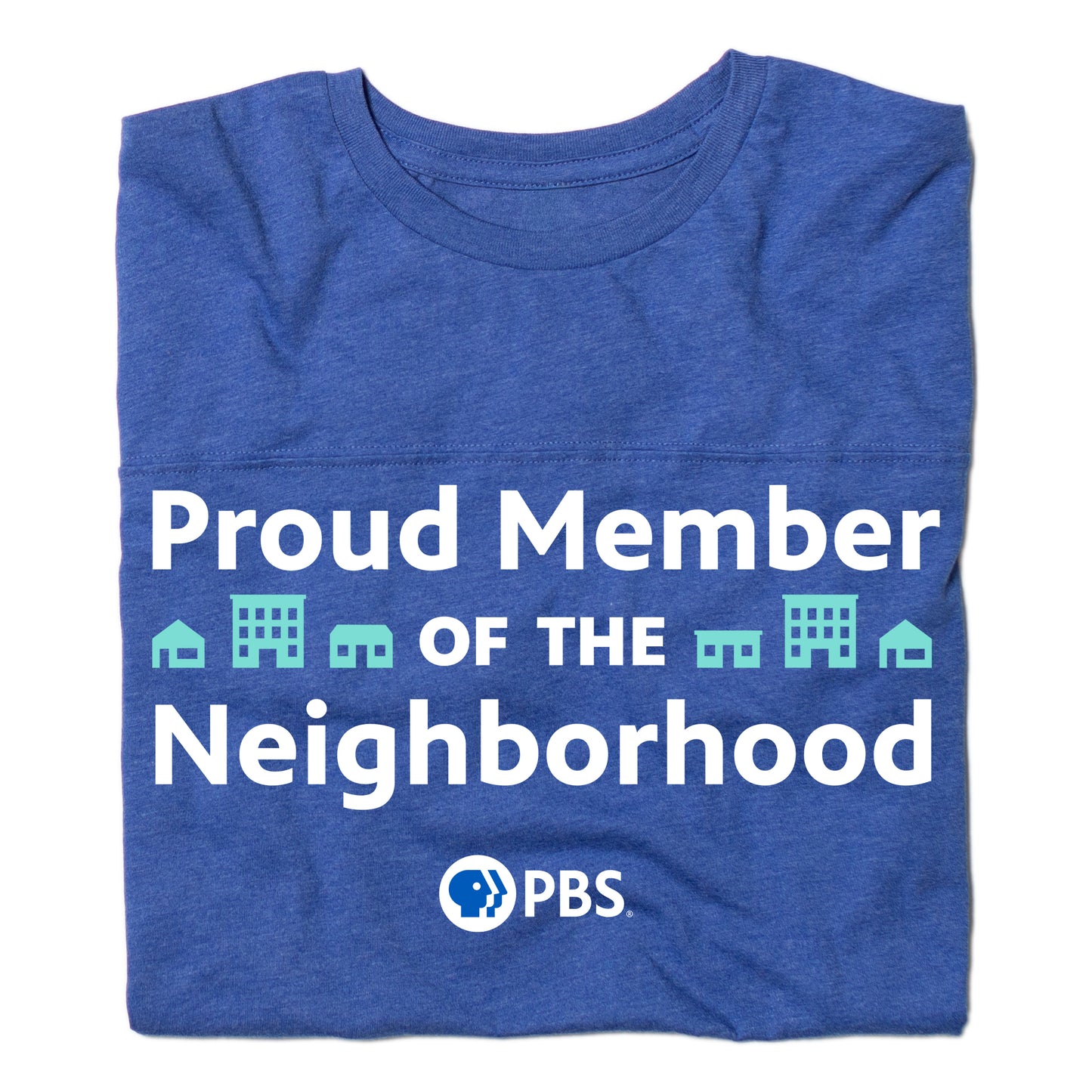 PBS Proud Member of the Neighborhood Football Jersey Tee